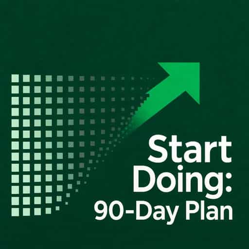 Stop Planning, Start Doing: The 90-Day Action Plan の書籍表紙