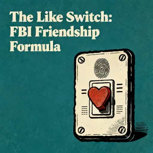 Capa do livro The Like Switch: The FBI’s Friendship Formula
