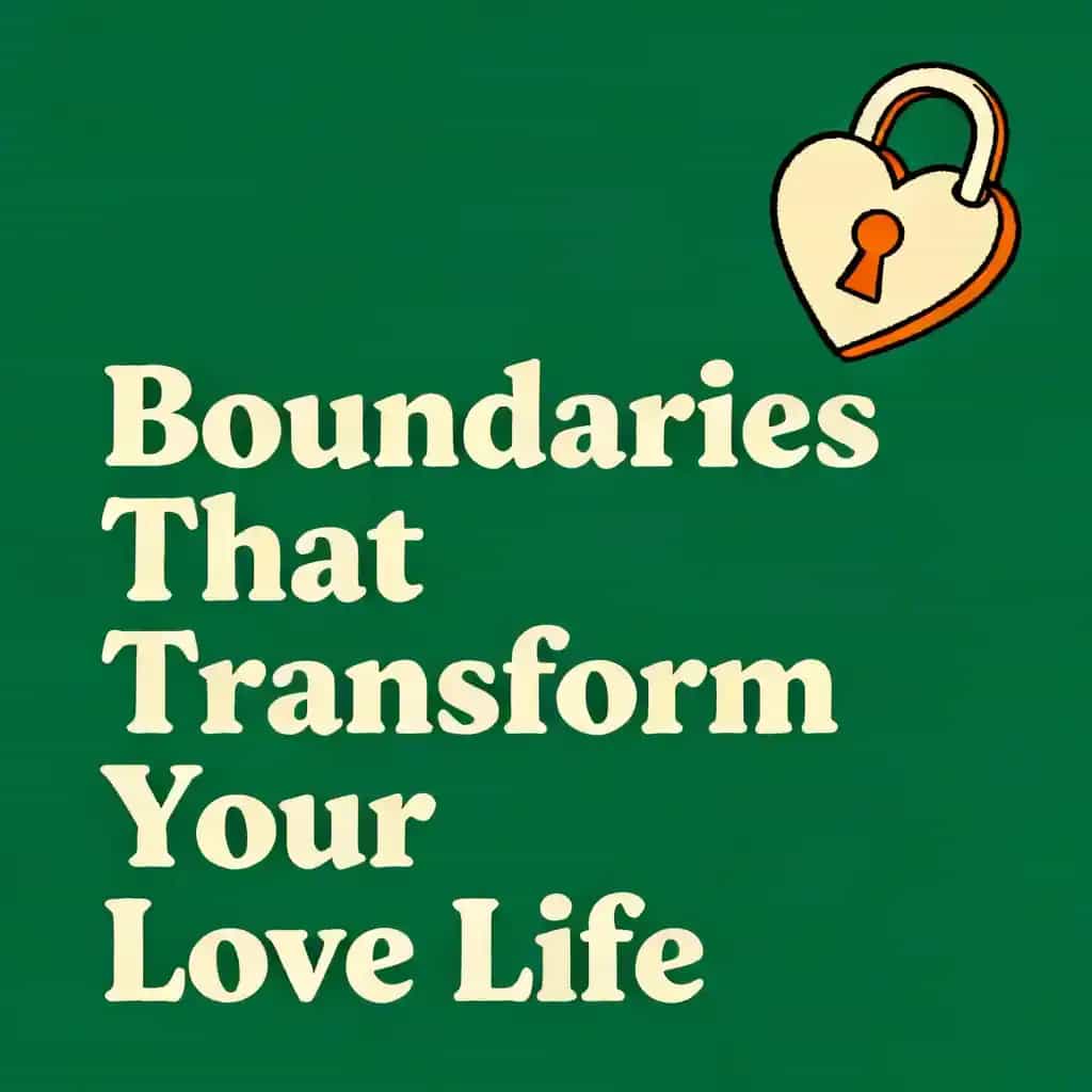 Copertina del libro Healthy Dating Boundaries: Transform Your Love Life