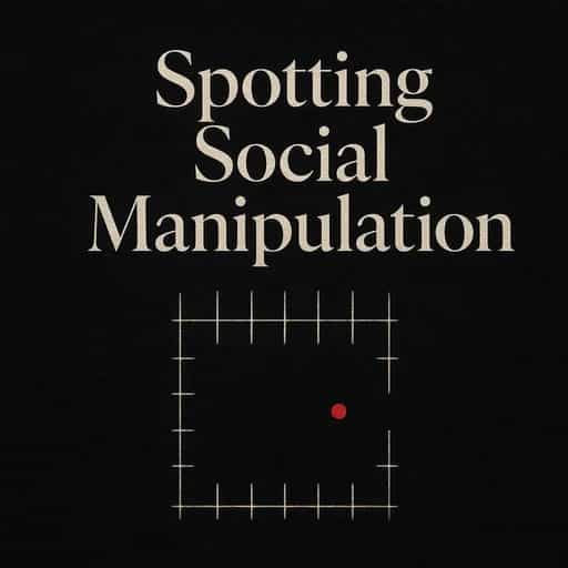 The Invisible Cage: Spotting Social Manipulation 책 표지