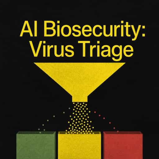 Copertina del libro AI-Designed Viruses: A Biosecurity Triage
