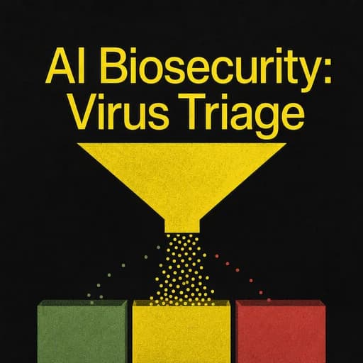 AI-Designed Viruses: Biosecurity Triage & Stanford Evo Case Study