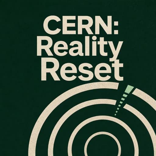CERN and the Great Reality Reset: Large Hadron Collider Shutdown