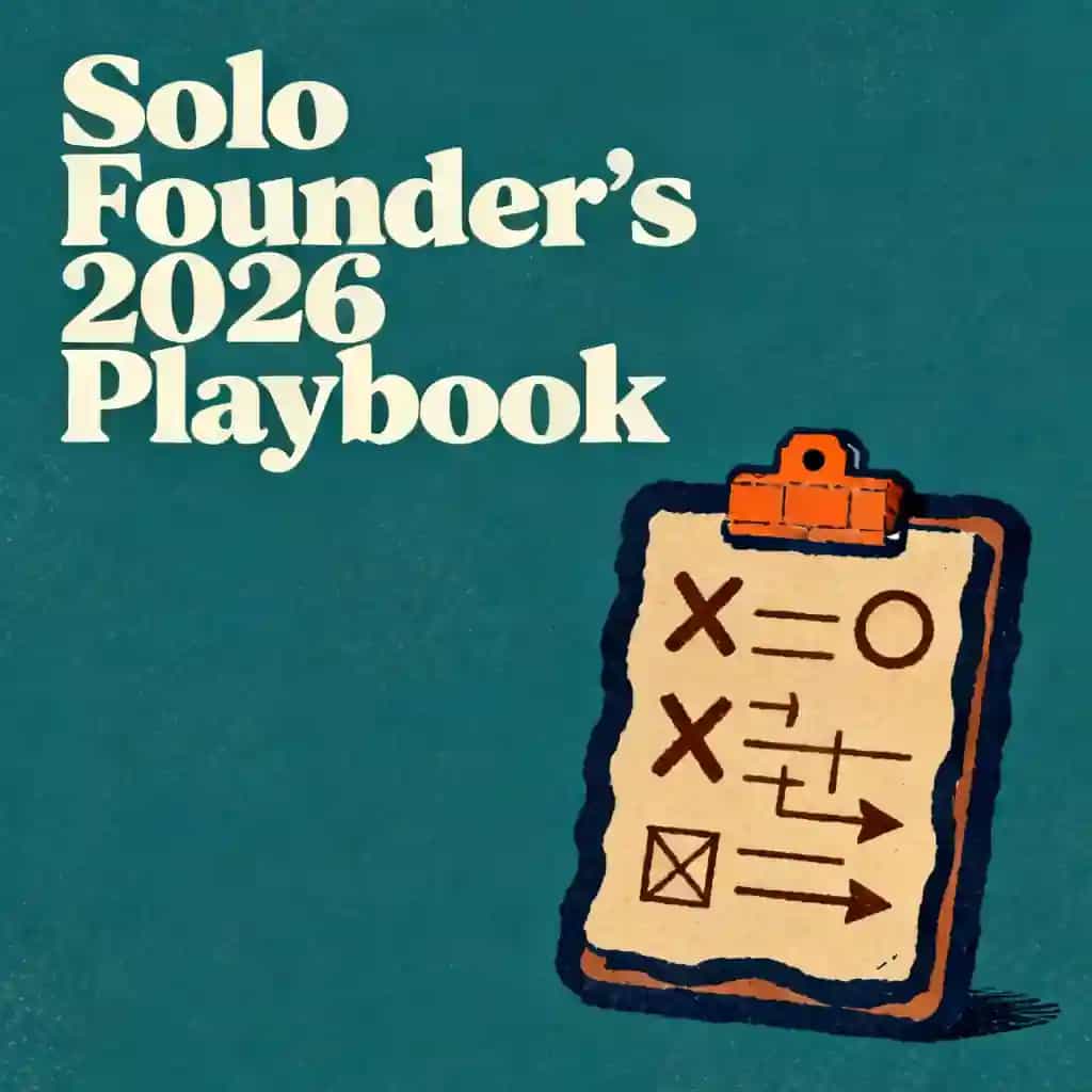 The Solo Founder’s 2026 Playbook 책 표지