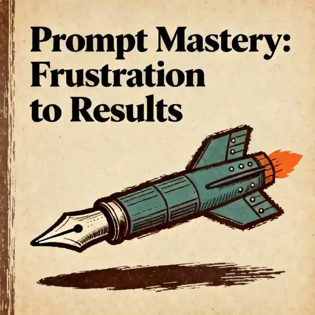 Copertina del libro Master AI Prompts: From Frustration to Results