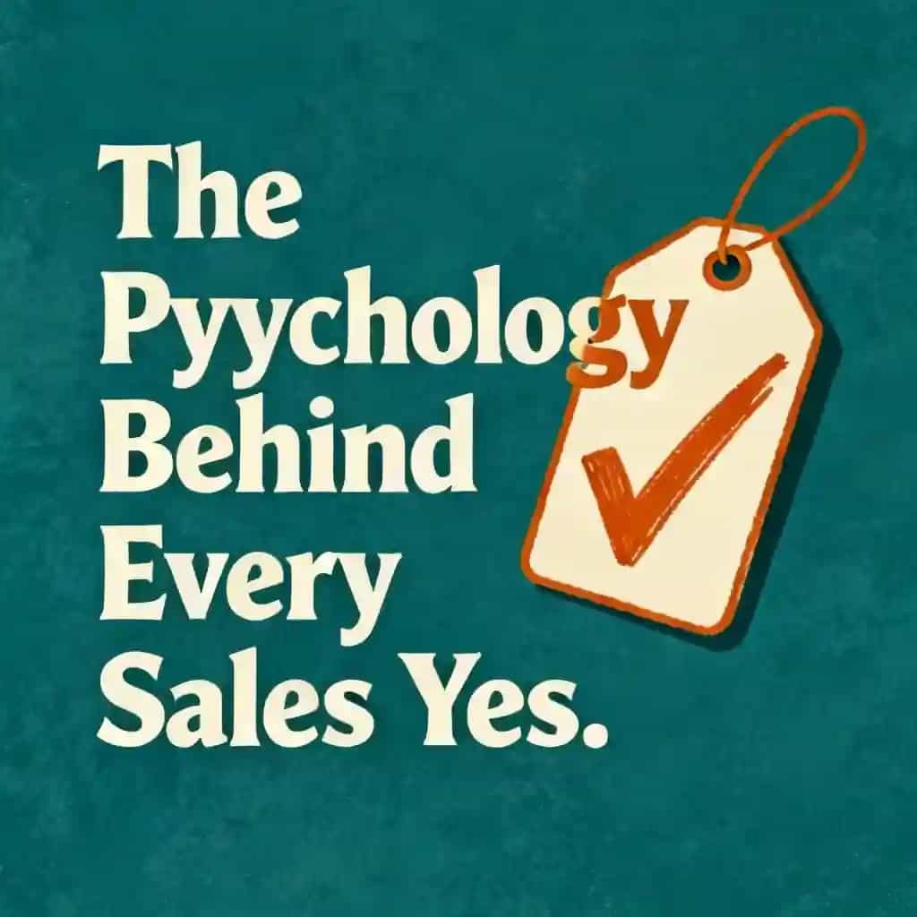 The Psychology Behind Every Sales Yes book cover