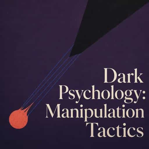 Dark Psychology: The Tactics of Manipulation 书籍封面
