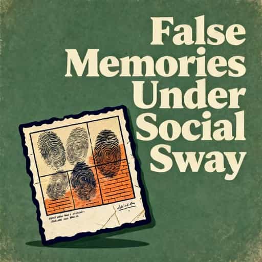 Buchcover von False Memories and Social Influence