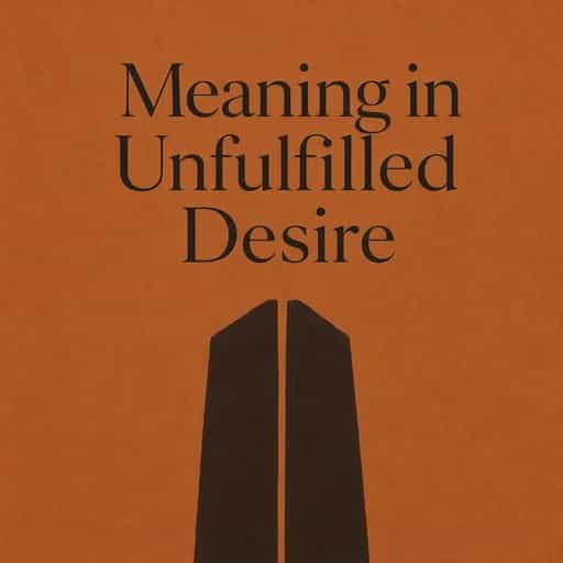 Viktor Frankl: Meaning in Unfulfilled Desire 책 표지