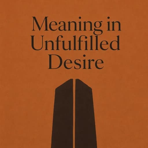 Viktor Frankl: Finding Meaning in Unfulfilled Desire