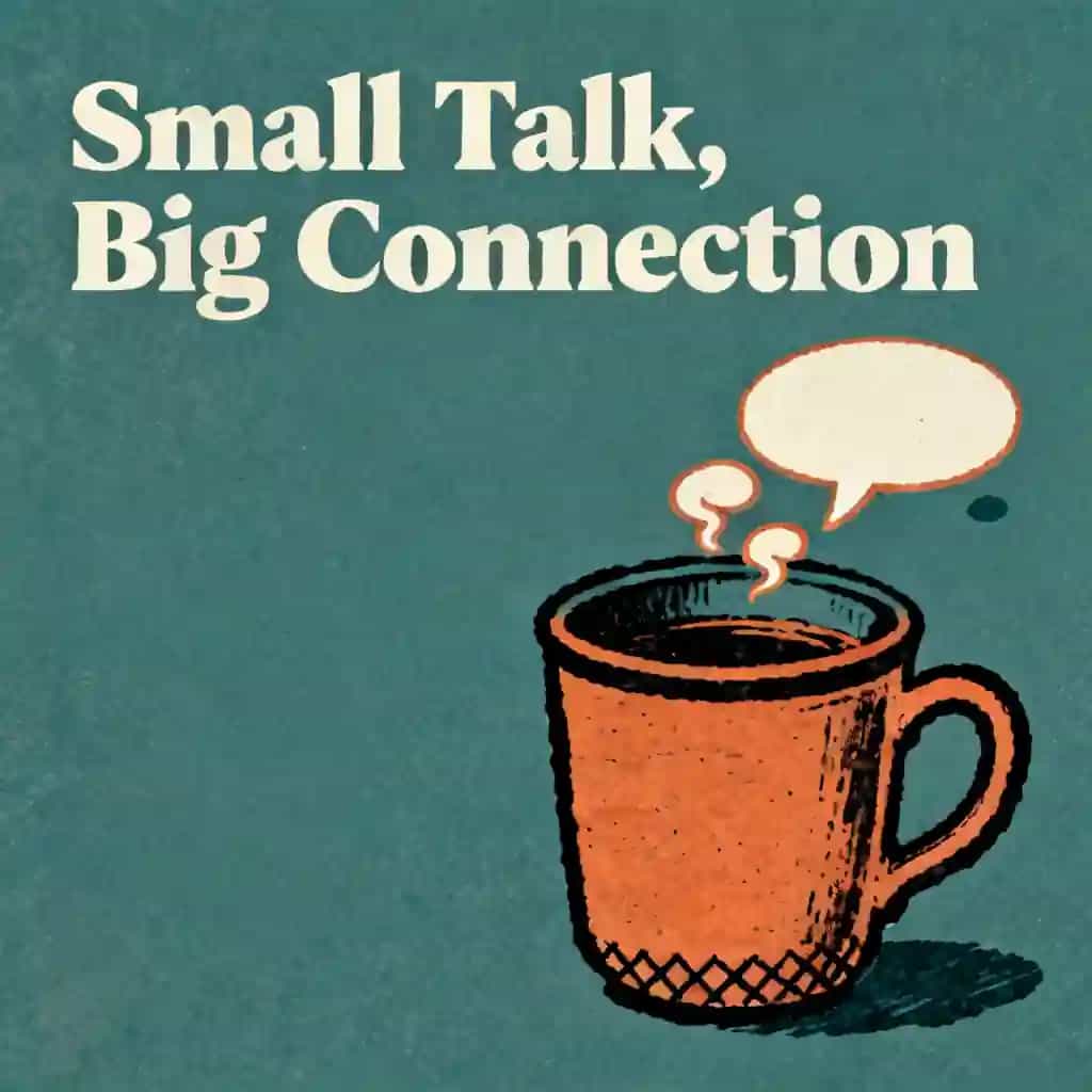 Copertina del libro Small Talk: The Art of Casual Connection