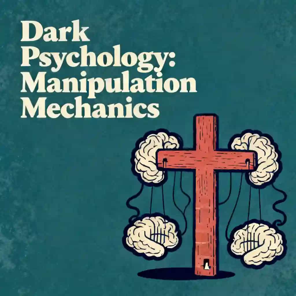 Copertina del libro Dark Psychology: The Mechanics of Manipulation