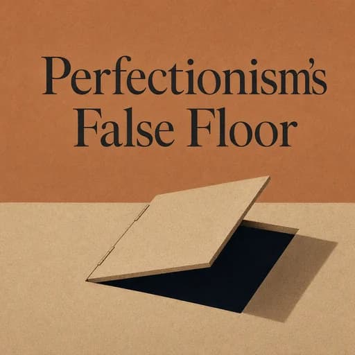 The False Floor of Perfectionism: Overcoming Harsh Self-Criticism
