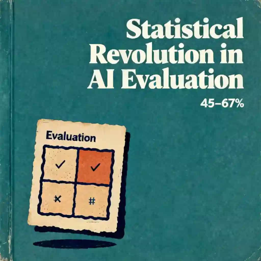 Statistical Revolution in AI Evaluation 책 표지
