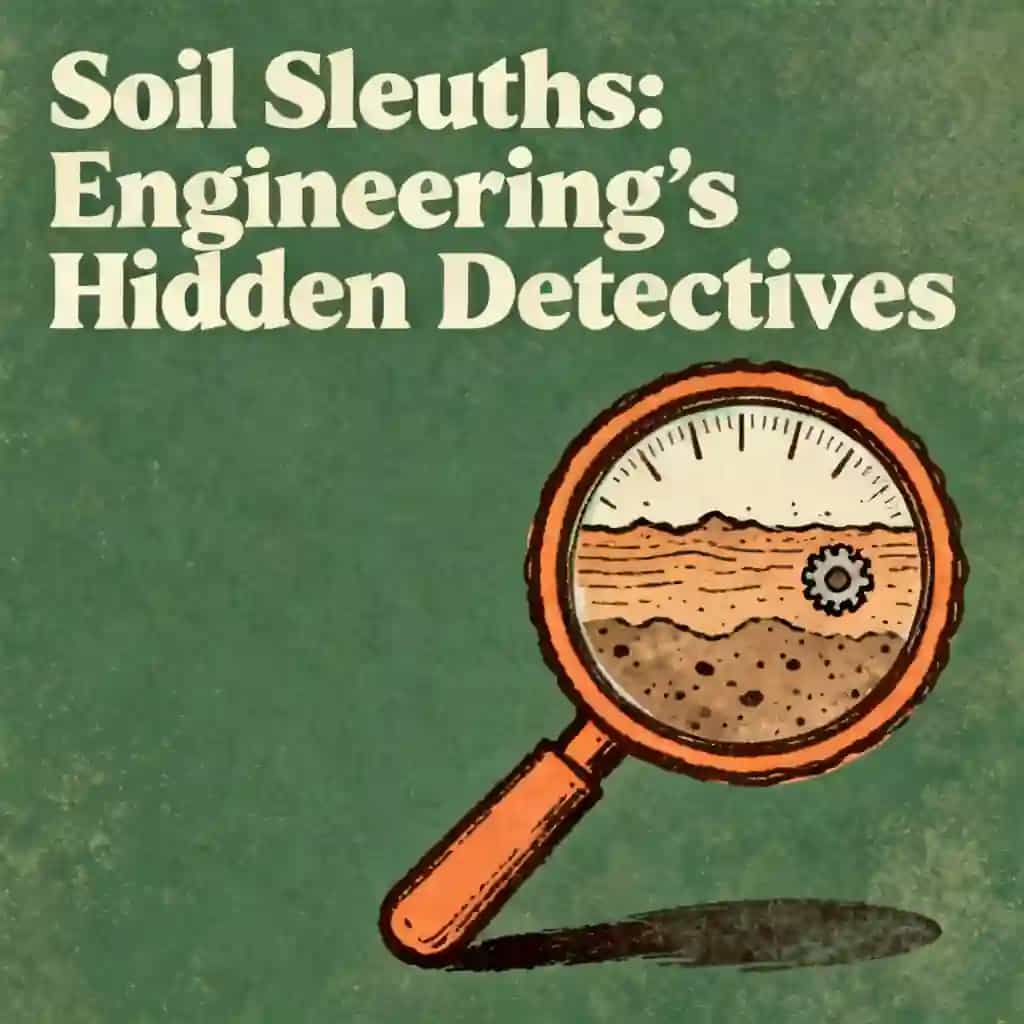 Portada del libro Soil Sleuths: Engineering's Hidden Detectives