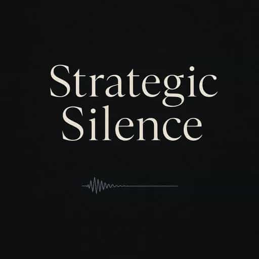 Portada del libro The Strategic Power of Complete Silence