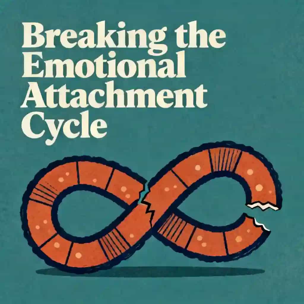 Capa do livro Breaking emotional dependency and the cycle of attachment