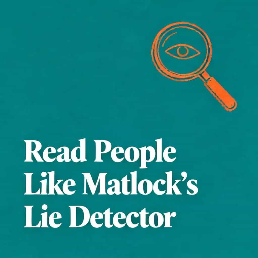 Read People Like Matlock's Human Lie Detector 책 표지