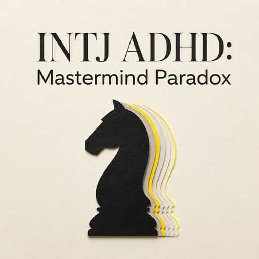 Capa do livro The INTJ with ADHD: Managing the Mastermind Paradox