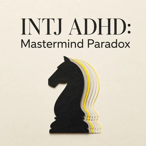 The INTJ with ADHD: Managing the Mastermind Paradox