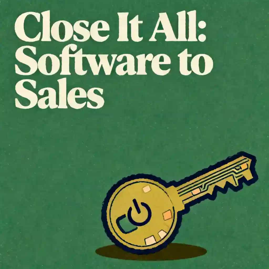 Portada del libro How to close everything from software to sales