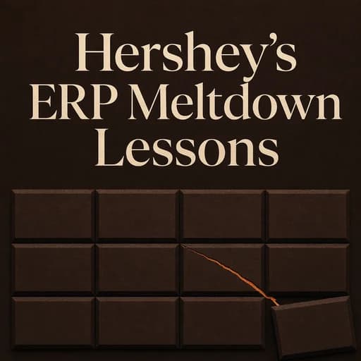 Enterprise Systems: Lessons from the Hershey ERP Meltdown