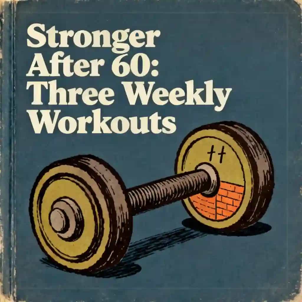 Building Muscle After 60: Three Workouts Weekly book cover