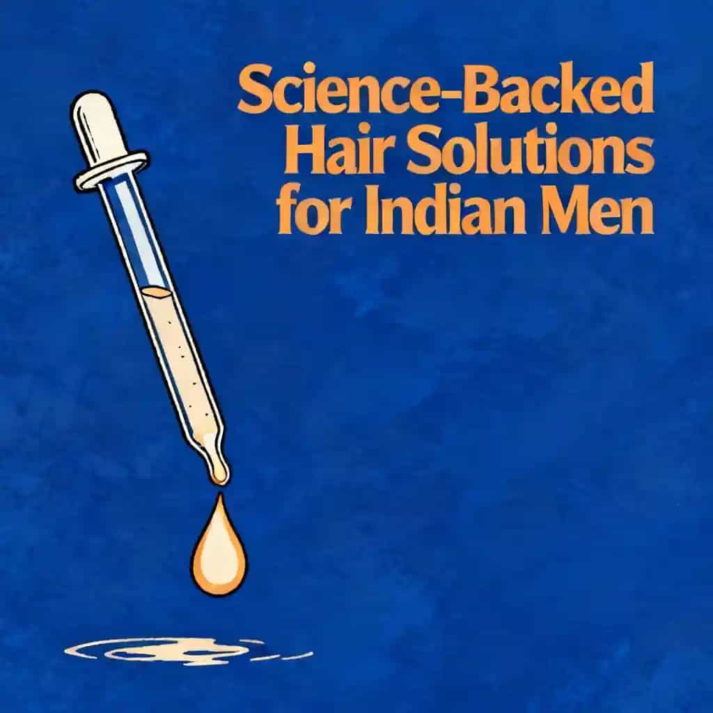 Copertina del libro Science-Backed Hair Solutions for Indian Men