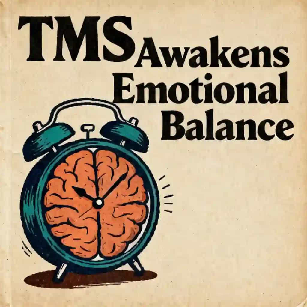 Couverture du livre How TMS wakes up your brain for emotional balance