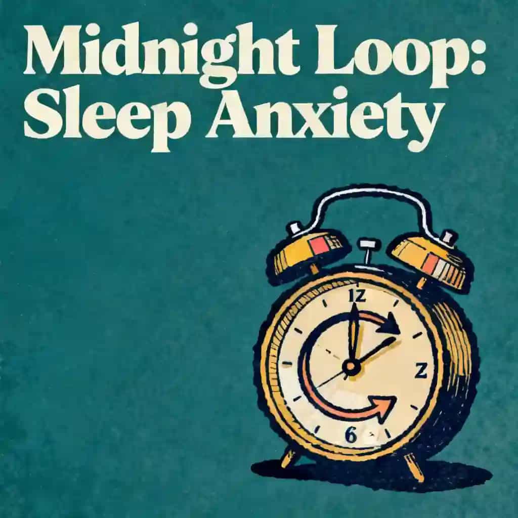 Sleep Anxiety and the Midnight Loop book cover