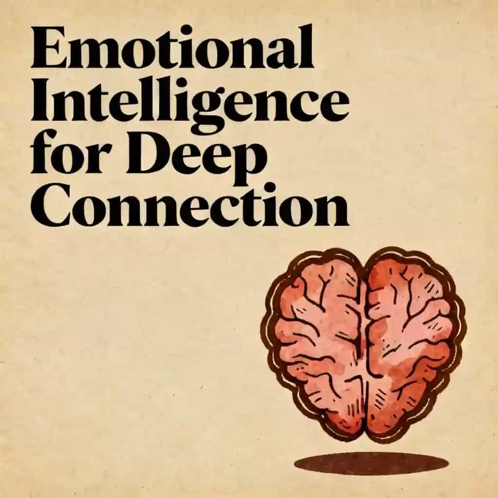 Emotional Intelligence: The Secret to Deep Human Connection 책 표지