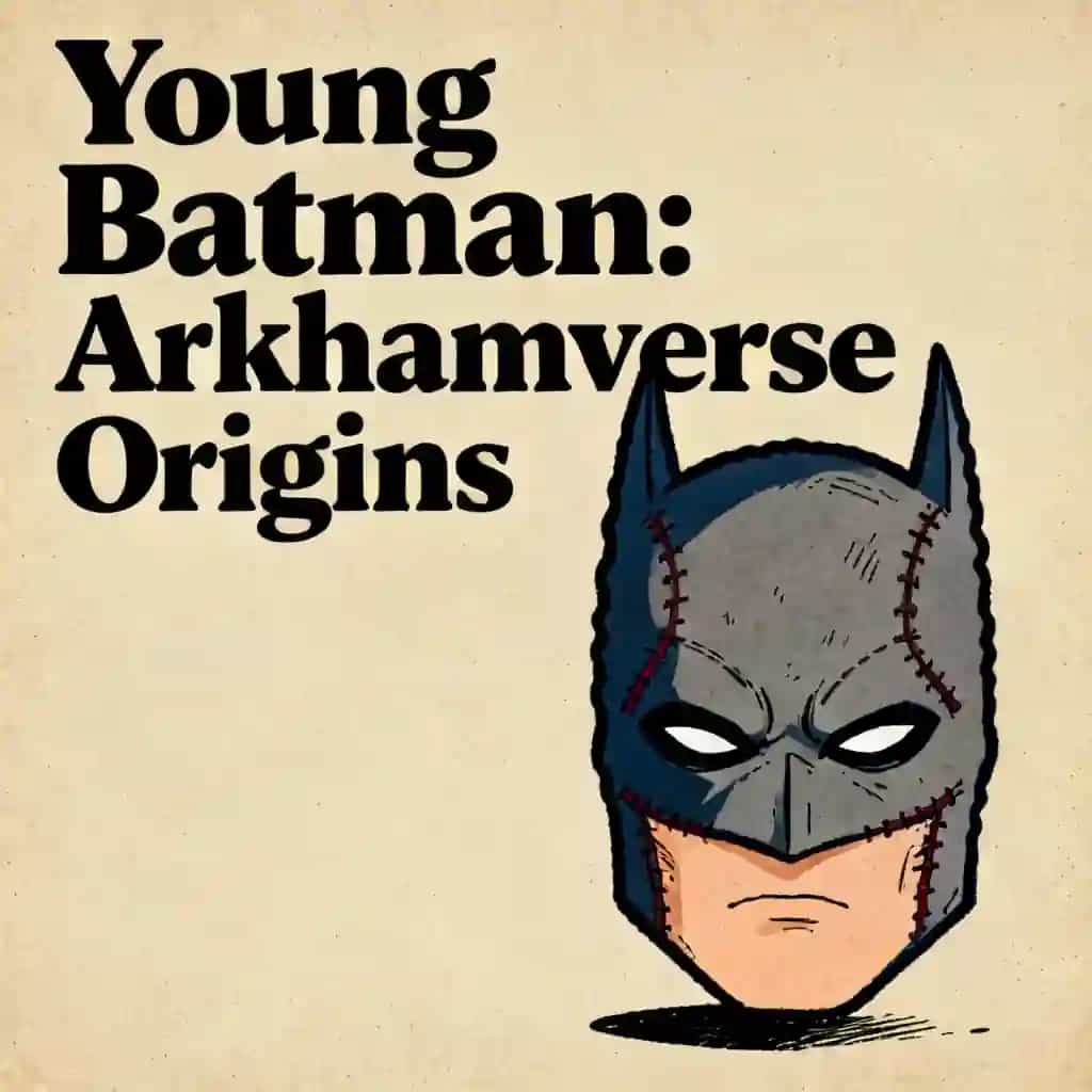 Couverture du livre Arkhamverse Origins and the Young Batman Legend