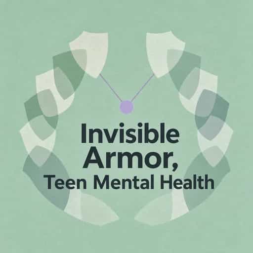 Copertina del libro The Invisible Armor: Teen Connection and Mental Health