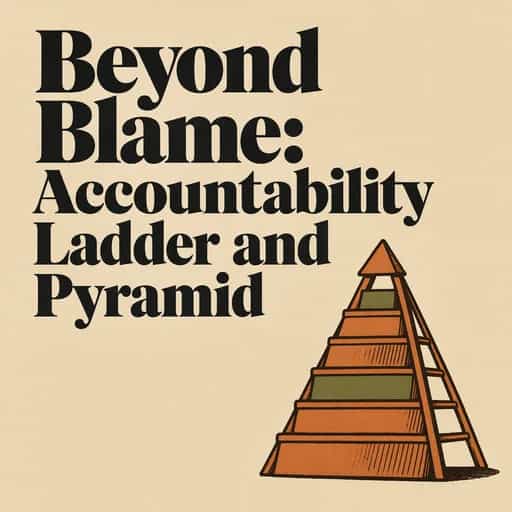 The Accountability Ladder and Pyramid book cover