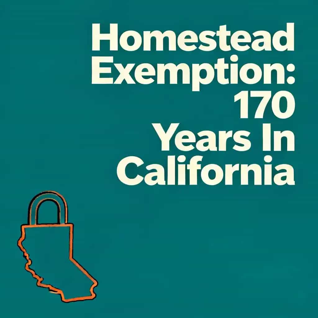 California's Homestead Exemption: 170 Years of Protection 책 표지