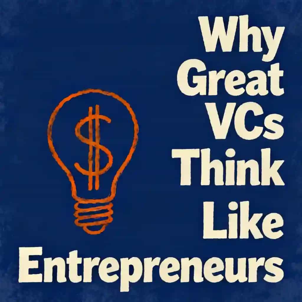 The Investor's Paradox: Why Great VCs Think Like Entrepreneurs book cover