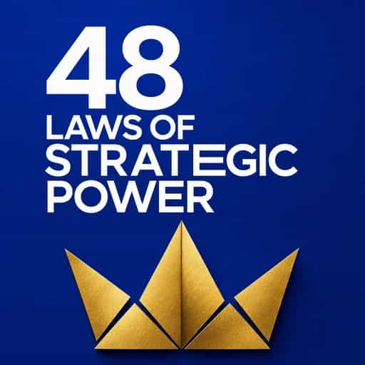 Capa do livro The 48 Laws of Power: The Art of Strategic Influence