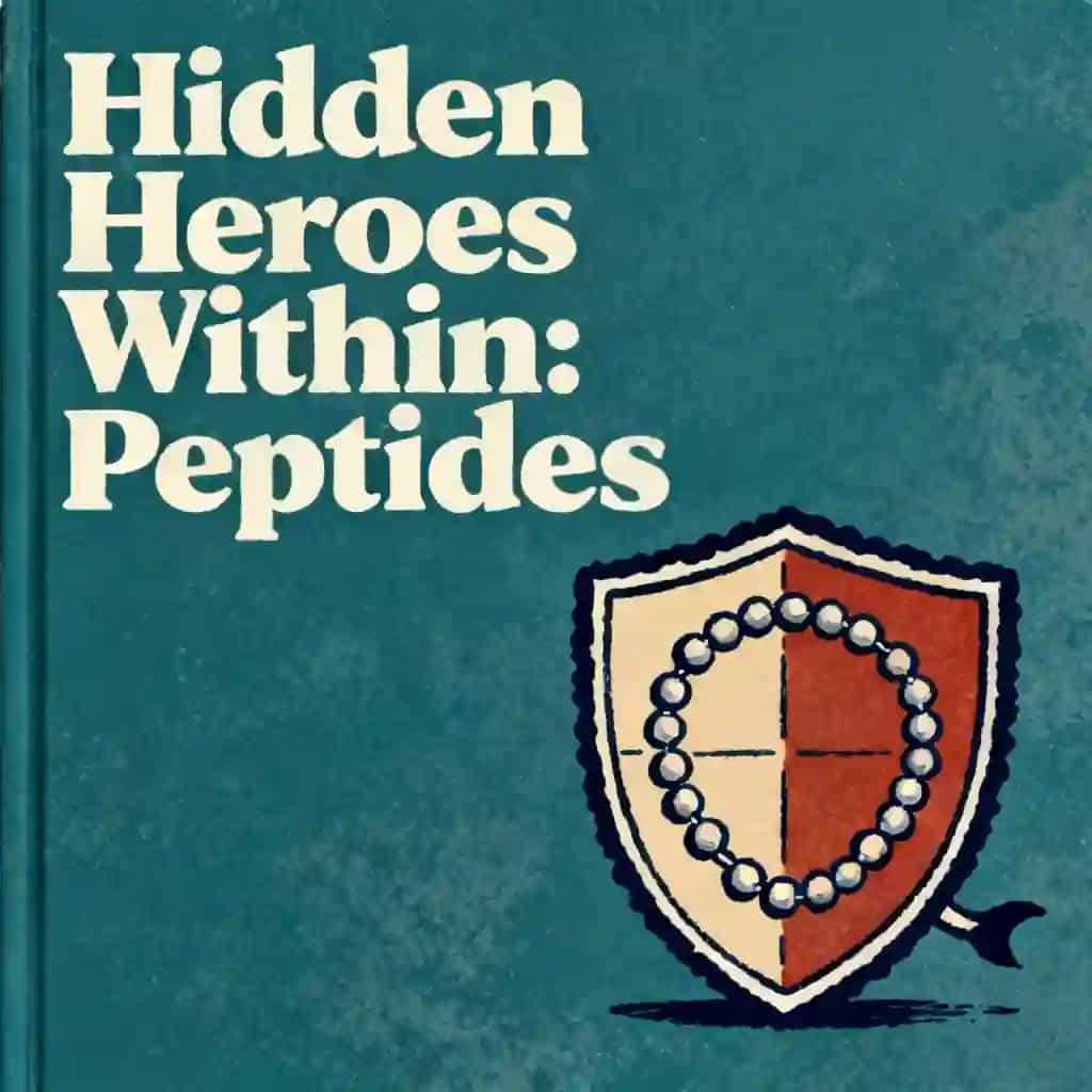 Buchcover von The Hidden Heroes Inside You: Peptides