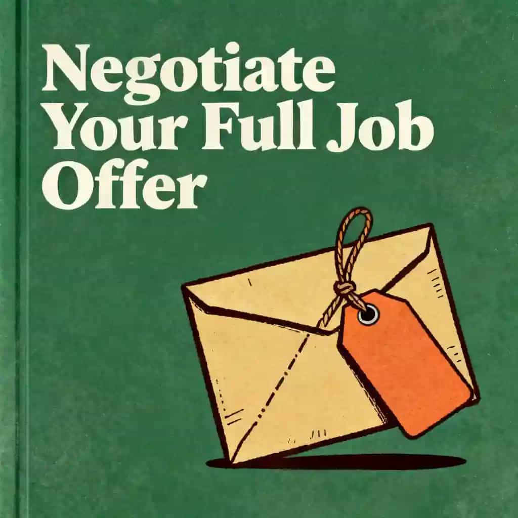 Portada del libro Negotiate your job offer without leaving money behind