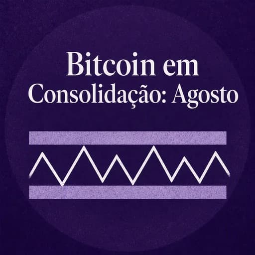 Bitcoin em Agosto: Estratégias de Consolidação e Visão de Mercado