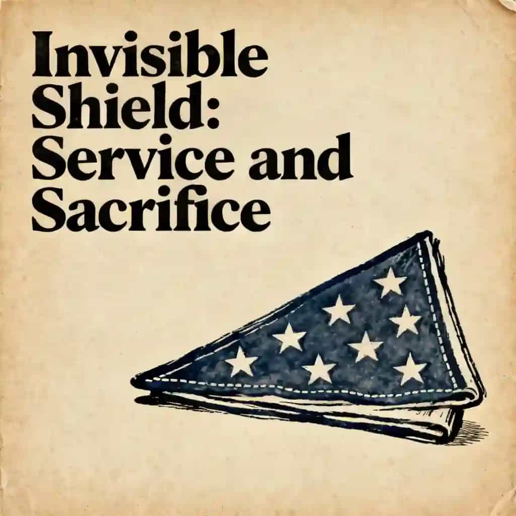 Buchcover von The Invisible Shield: Military Life and Sacrifice