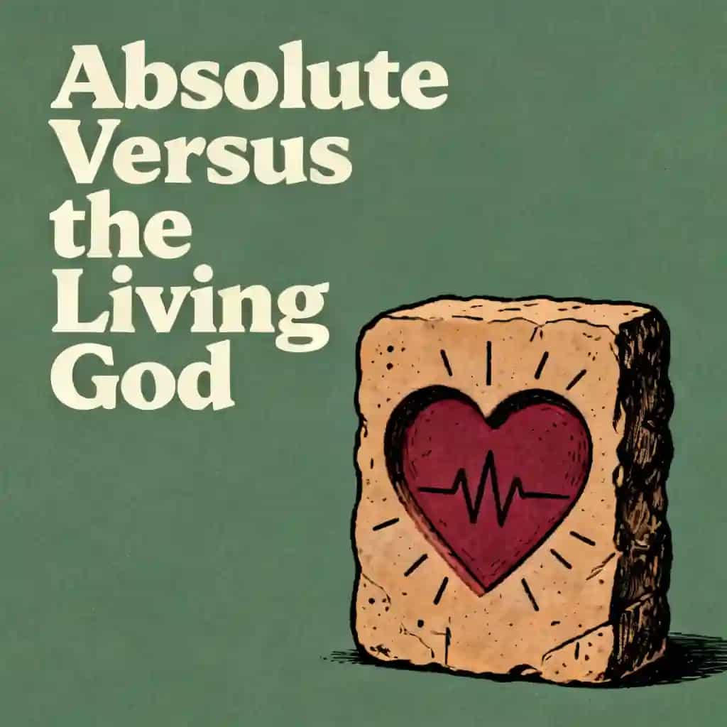 Capa do livro The Absolute vs. The Living God