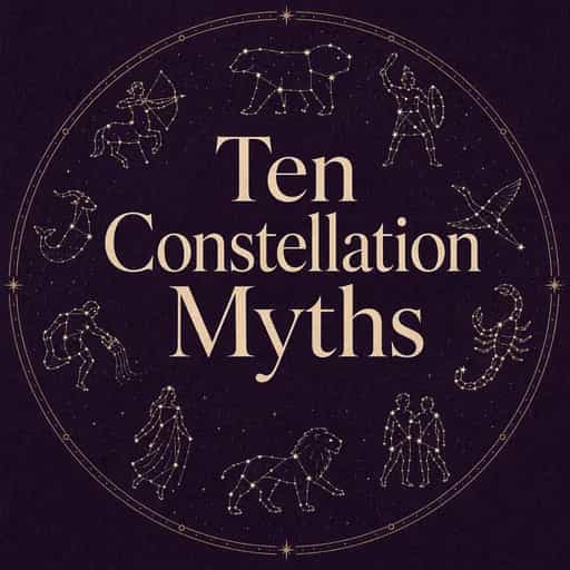Buchcover von Celestial Legends: Top 10 Constellation Myths
