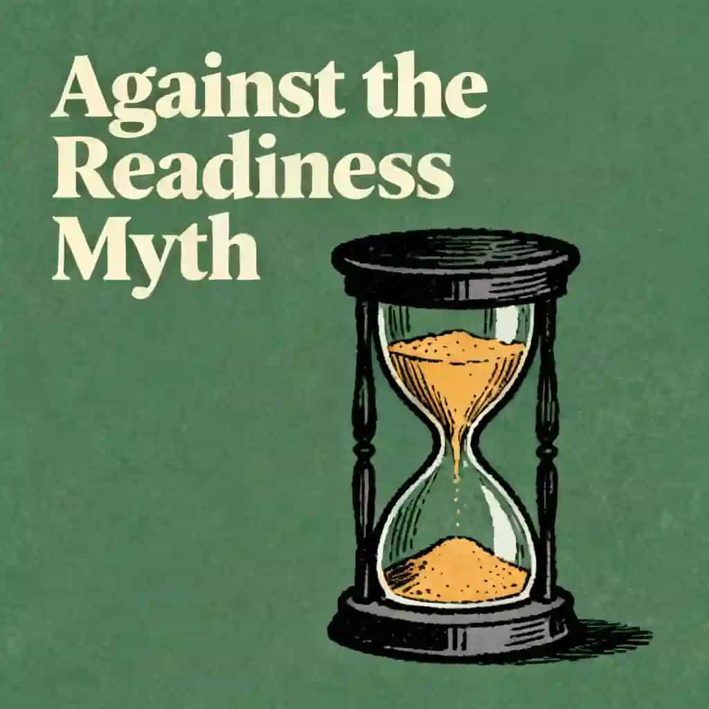 Copertina del libro The Myth of Readiness