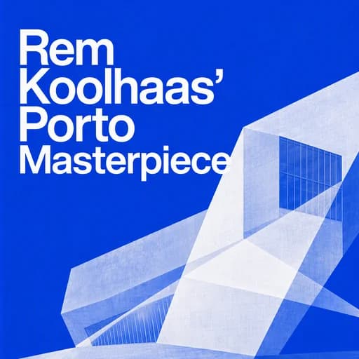 Casa da Música: Rem Koolhaas and OMA's Architecture in Porto