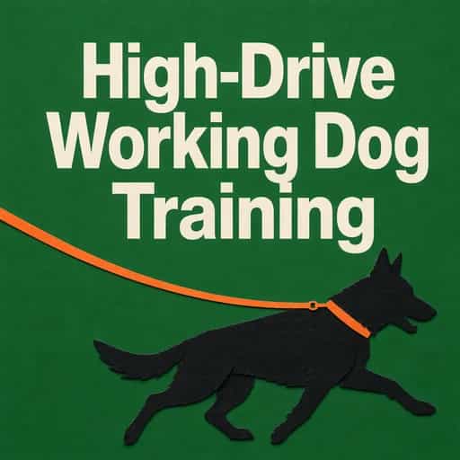 Capa do livro Training the High-Drive Working Dog