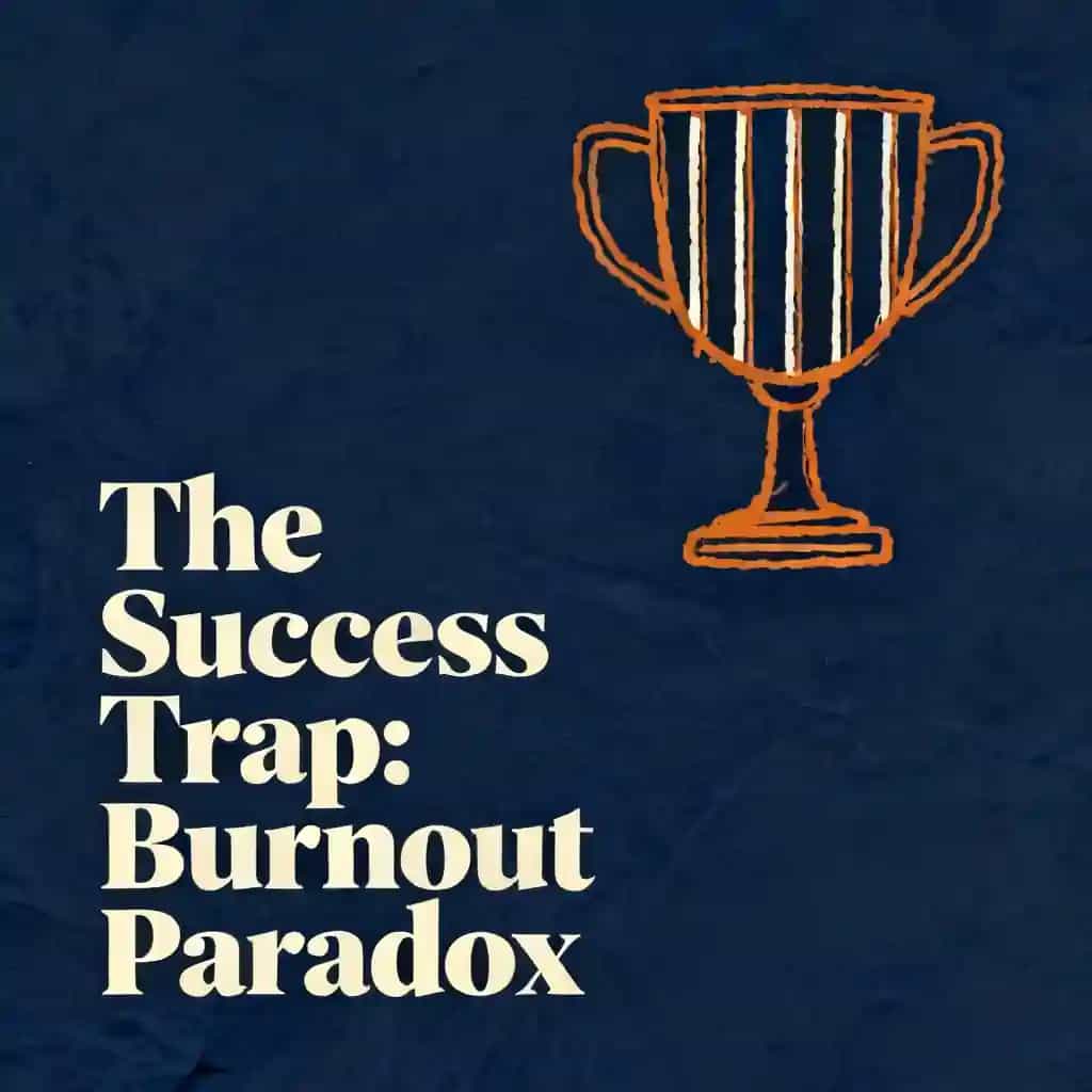 Buchcover von The Burnout Paradox: When Success Becomes Prison