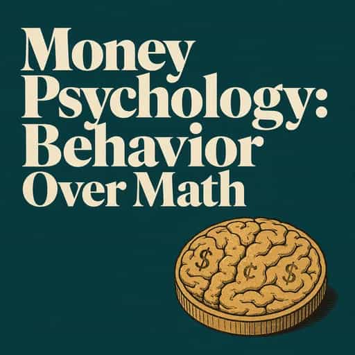 Portada del libro The Psychology of Money: Behavior Over Math