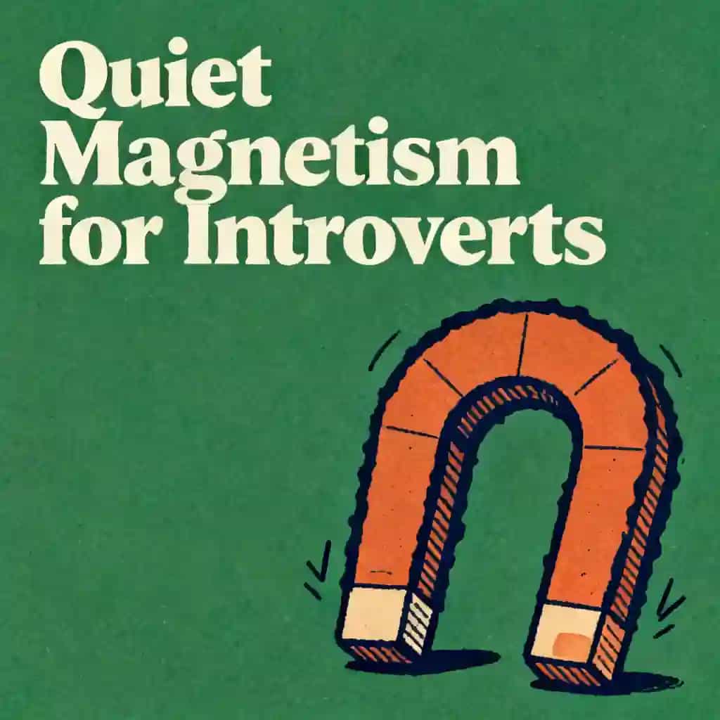 The Introvert's Guide to Quiet Magnetism の書籍表紙