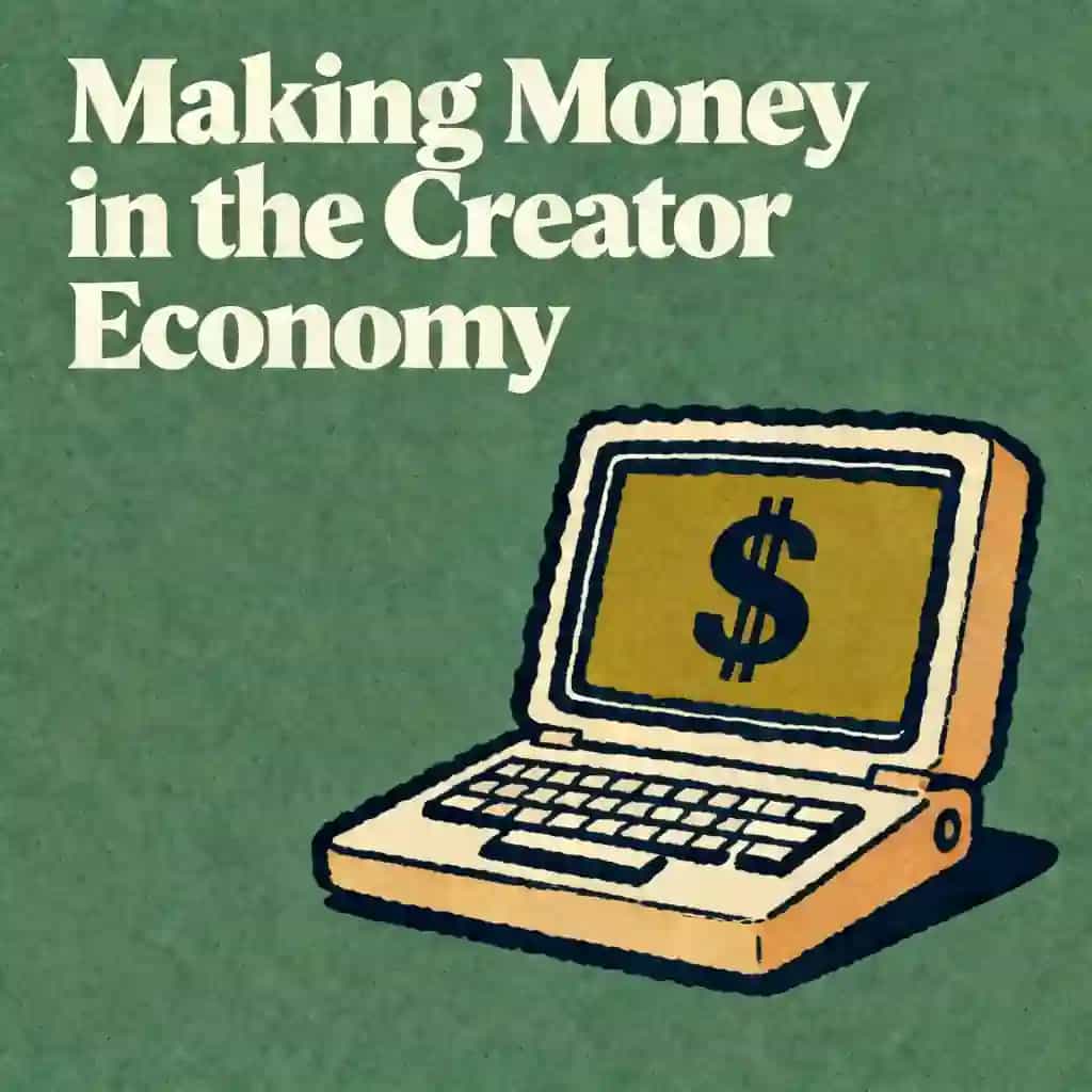 Online Income in the Creator Economy 책 표지